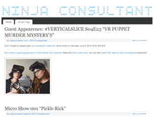 Tablet Screenshot of ninjaconsultant.com